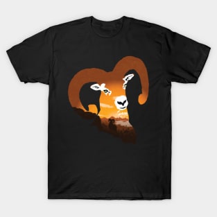 Argali landscape T-Shirt